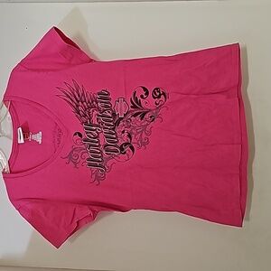 Harley Davidson-Sacramento CA vneck tshirt. Size S. Tote 4